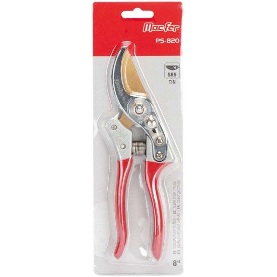 Tesoura poda SK5 titânio PS-820 8" refª 008.0070 MACFER Tesoura poda SK5 titânio PS-820 8" refª 008.0070 MACFER