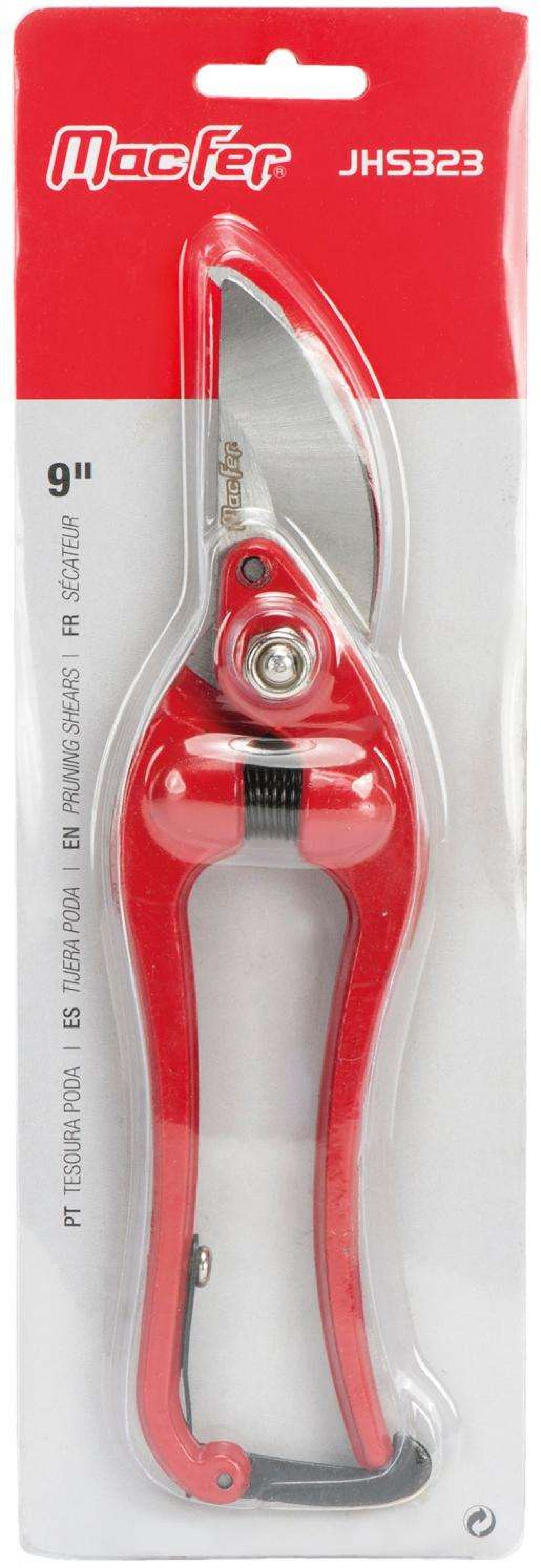 Tesoura poda MacFer JHS323 9" refª 008.0023 MACFER