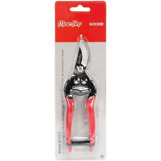 Tesoura vindima e jardim MacFer G008B 165mm (6*1/2") refª 008.0036 MACFER Tesoura vindima e jardim MacFer G008B 165mm (6*1/2") refª 008.0036 MACFER