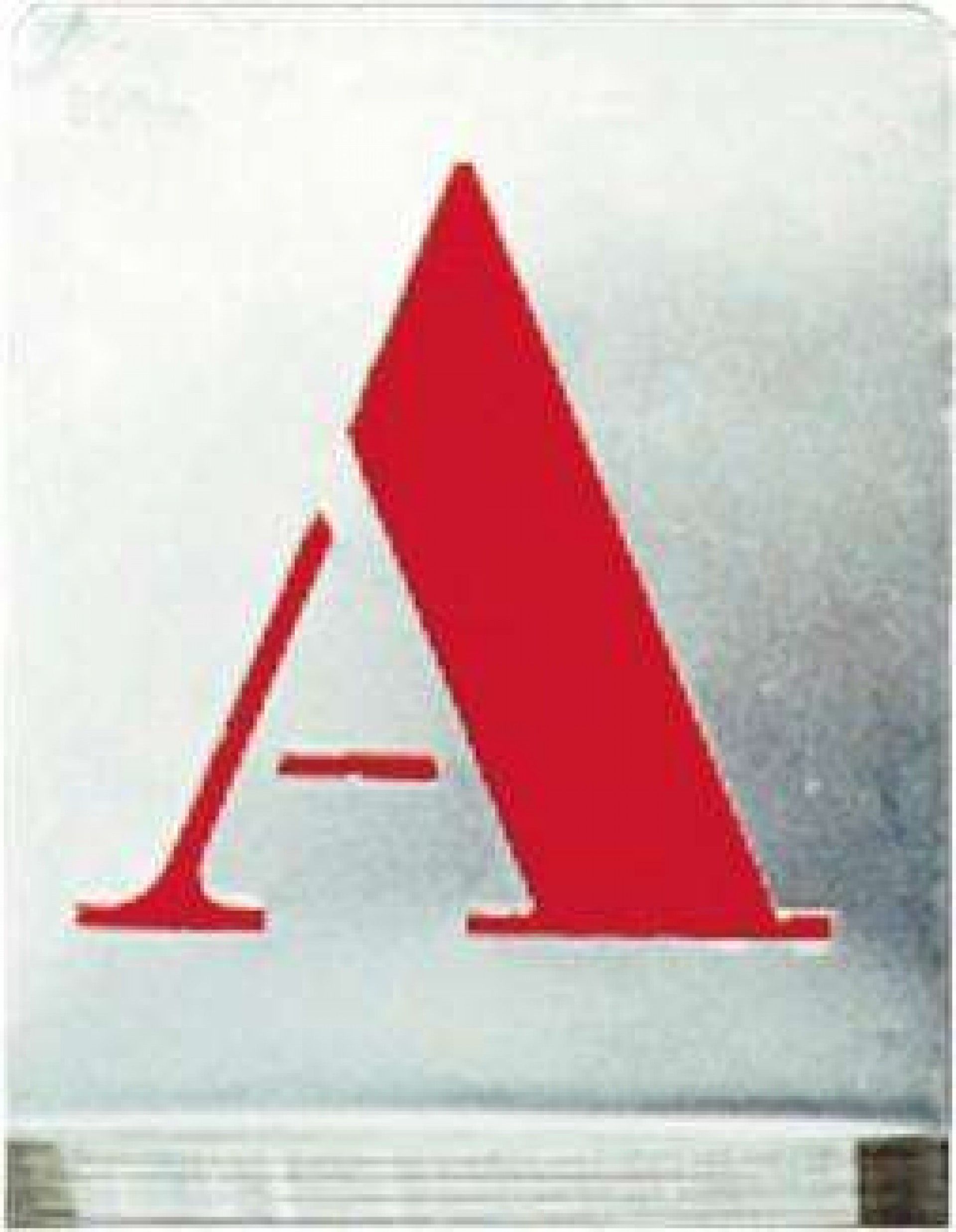 Jg. abecedário pintar alumínio MacFer APA-01 70mm refª 007.0038 MACFER