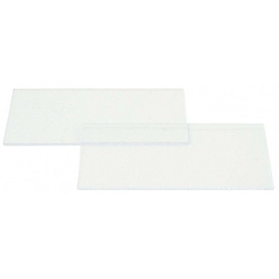 Vidro p/ mscara sold. claro  VMS-T 50x105mm  ref 005.0004 MACFER