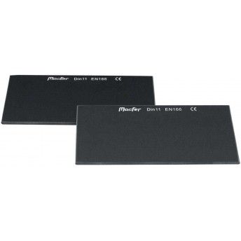Vidro p/ mscara sold. escuro  VMS-E DIN10 50x105mm  ref 005.0012 MACFER