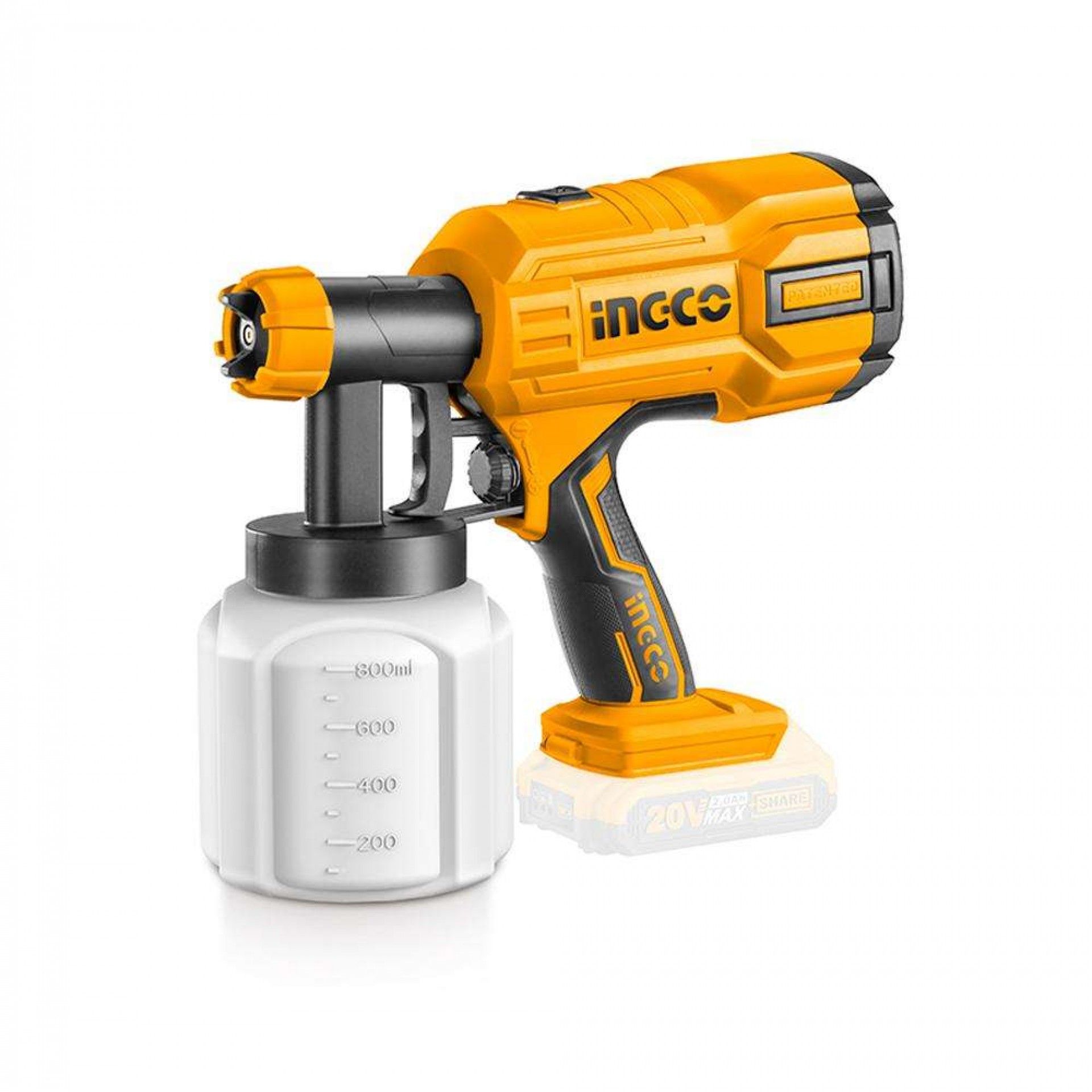 Pistola De Pintura 20V 600Ml/Min refª CSGLI2001 IngCo
