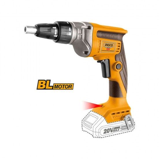 Aparafusadora 20V brushless 30Nm Gesso Cartonado + 1 Bat 2A + Ca refª CDSLI204200 IngCo Aparafusadora 20V brushless 30Nm Gesso Cartonado + 1 Bat 2A + Ca refª CDSLI204200 IngCo