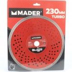 Disco Diamante, Turbo, 230mm refª 95046 MADER Disco Diamante, Turbo, 230mm refª 95046 MADER