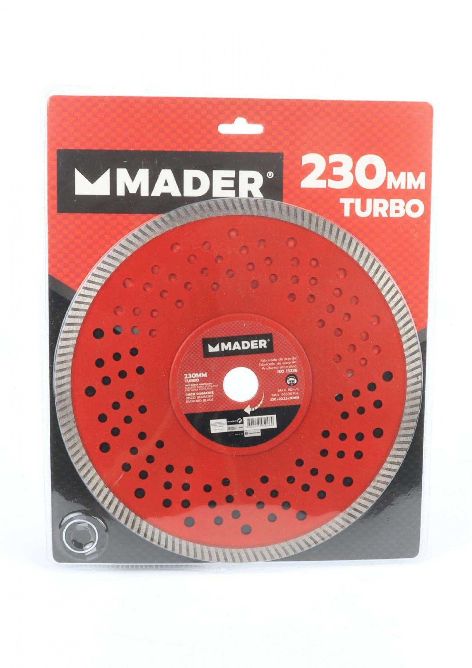 Disco Diamante, Turbo, 230mm refª 95046 MADER