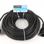 Extenso Eltrica, Preta, 20m, 3Gx2.5mm ref 90689 MADER