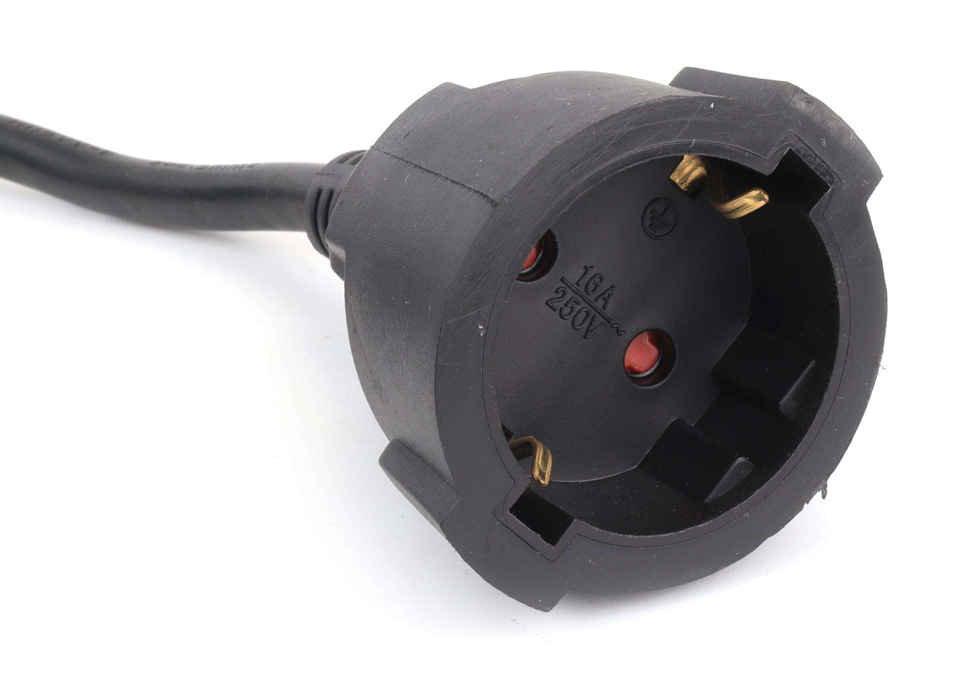 Extensão Elétrica, Preta, 50m, 3Gx2.5mm² refª 90691 MADER