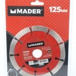 Disco Diamante, Segmentado, 125mm ref 95048 MADER