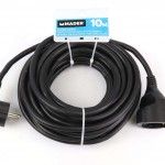 Extenso Eltrica, Preta, 10m, 3Gx2.5mm ref 90688 MADER