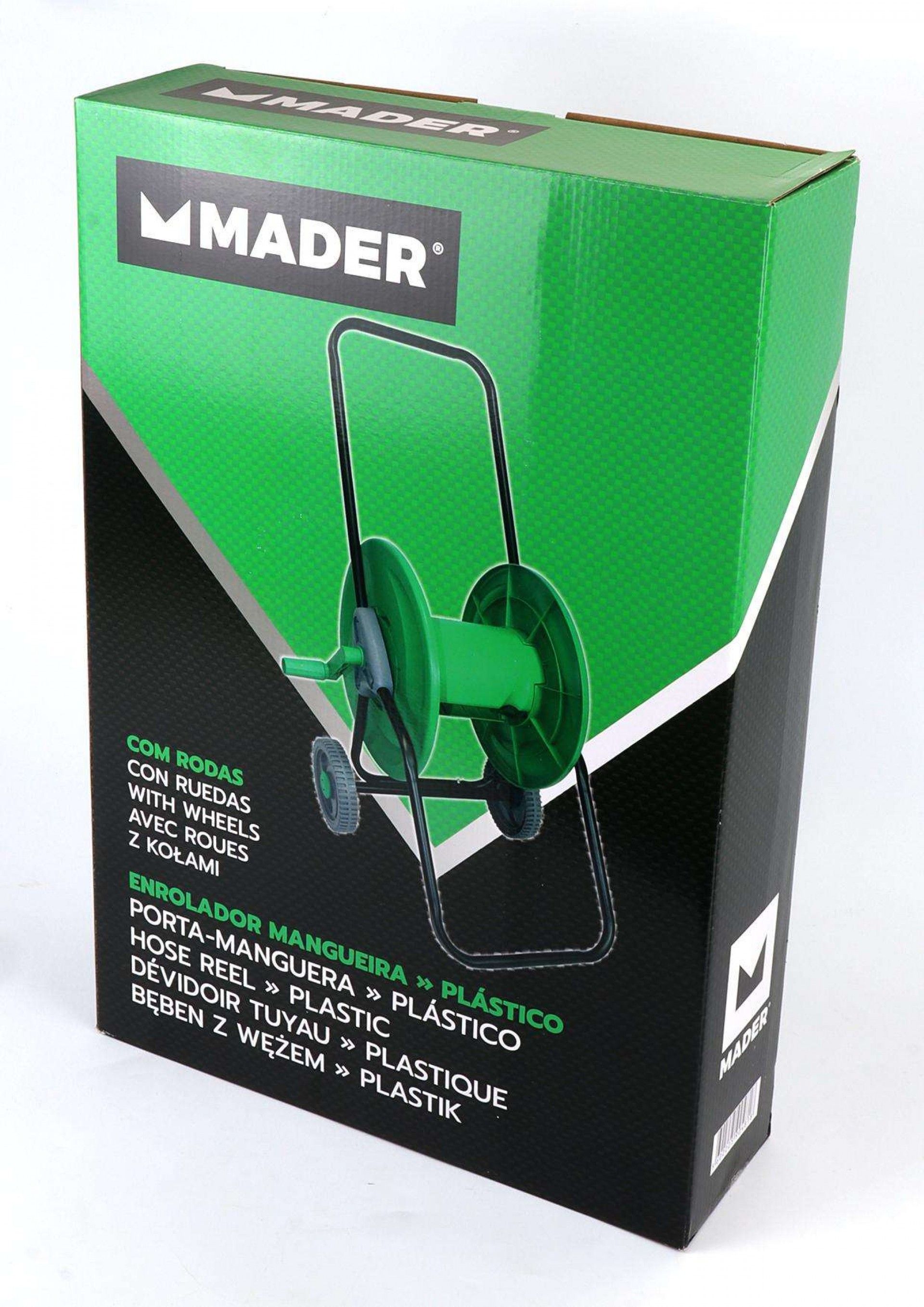 Enrolador para mangueira Plástico-Mgd-Com Rodas Sb5232 refª 90481 MADER