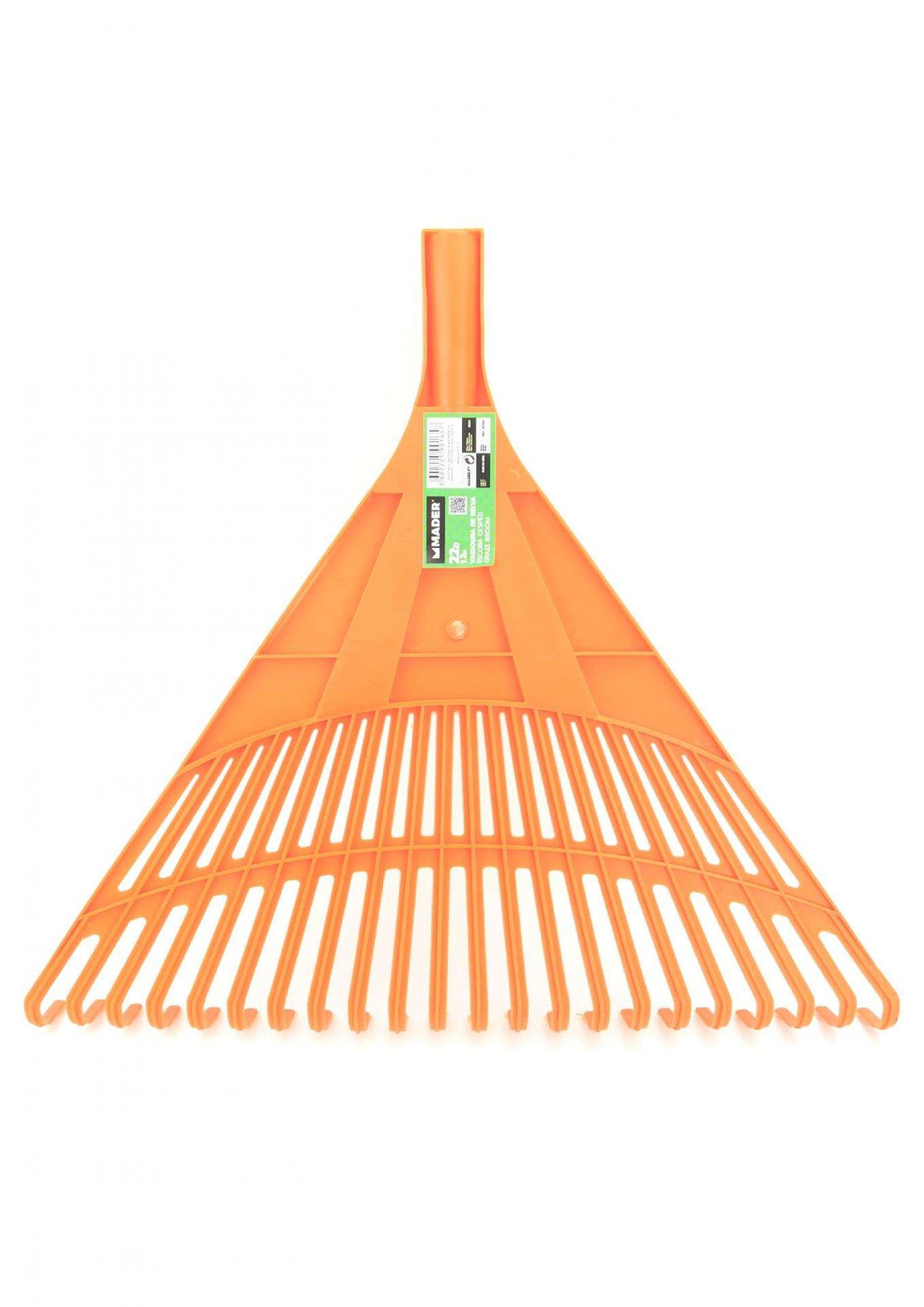 Vassoura de Relva, Plástico, 22 Dente, com Cabo refª 90165 MADER