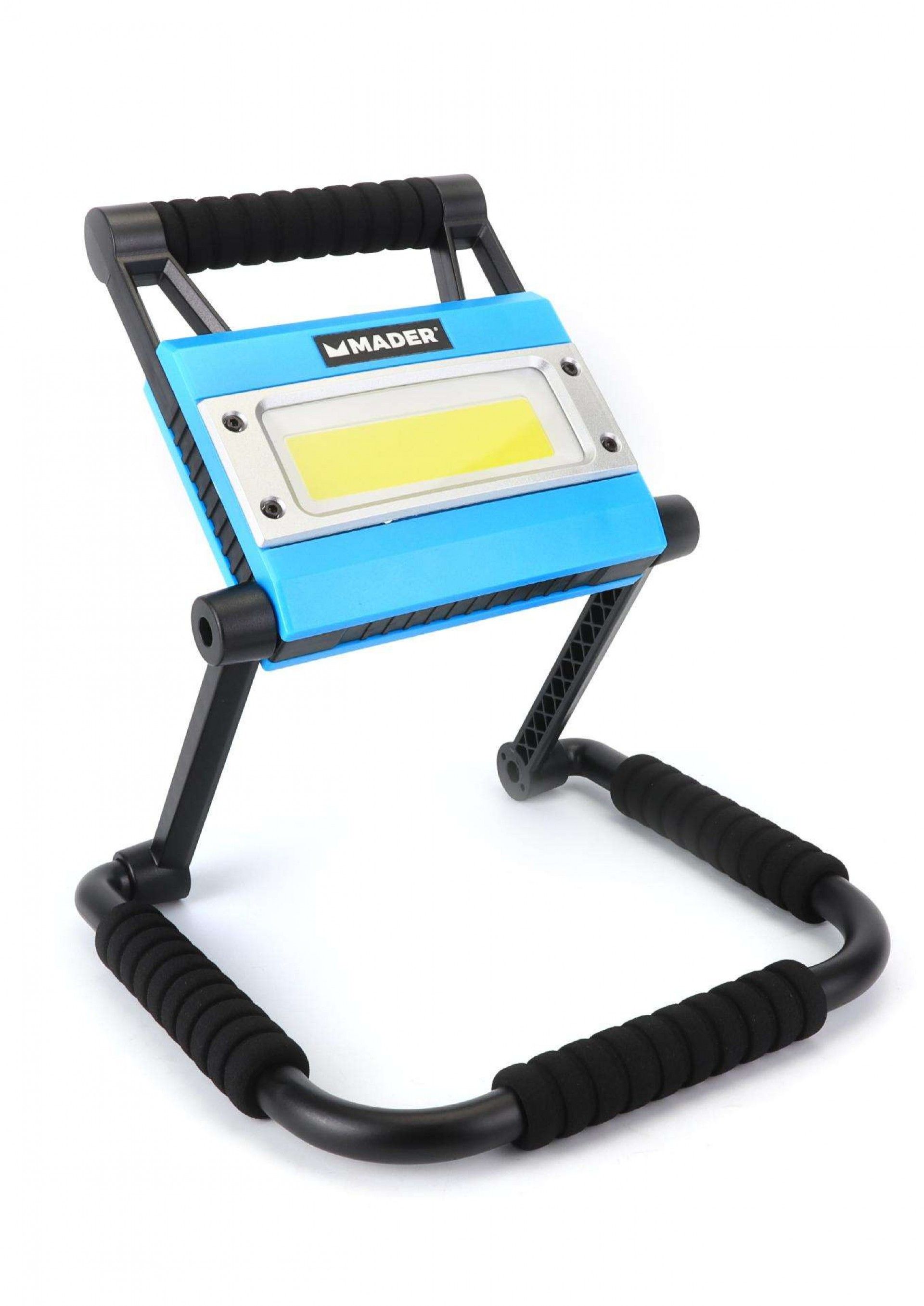 Projector Led 50W c/suporte recarregável 6.Ah refª 89192 Mader