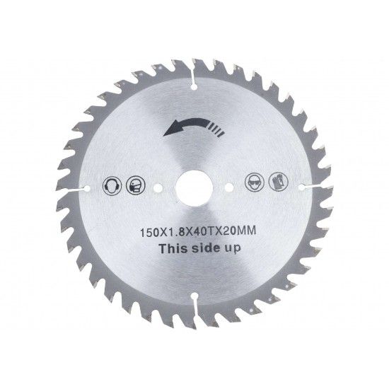Disco TCT para Aparador, 150mm, 40D - MADER POWER® refª 74801 MADER Disco TCT para Aparador, 150mm, 40D - MADER POWER® refª 74801 MADER