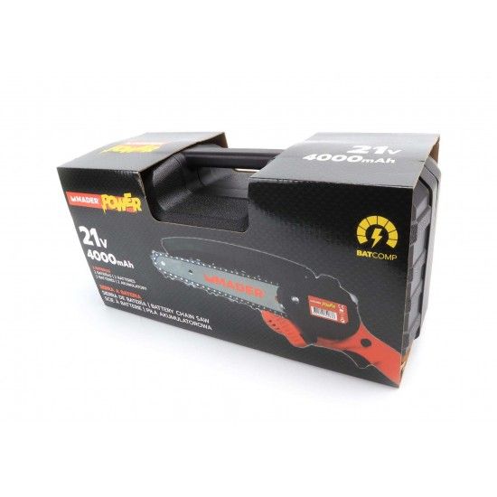 Serra de podar a bateria, 21V 2 baterias 4.0Ah [74083] MADER POWER