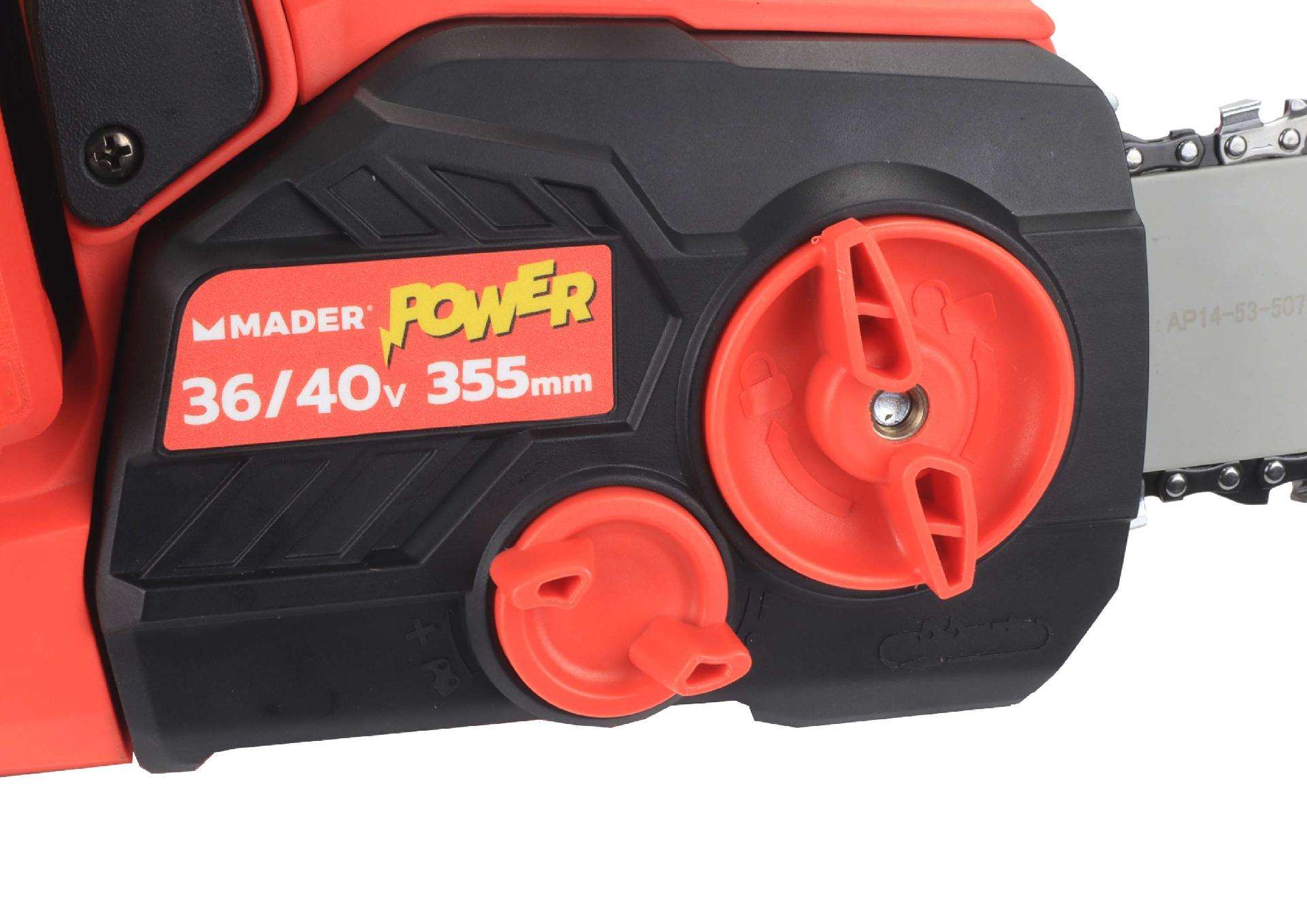 Motosserra, 36/40V, 355mm - MADER POWER® refª 74085 MADER