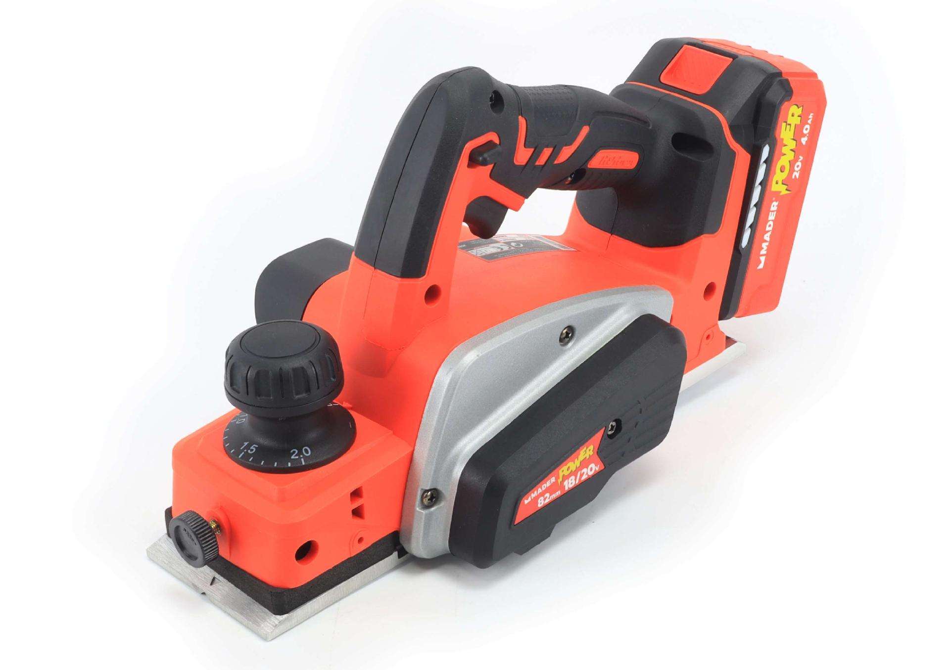 Plaina, 18/20V, 82mm - MADER POWER® refª 74042 MADER