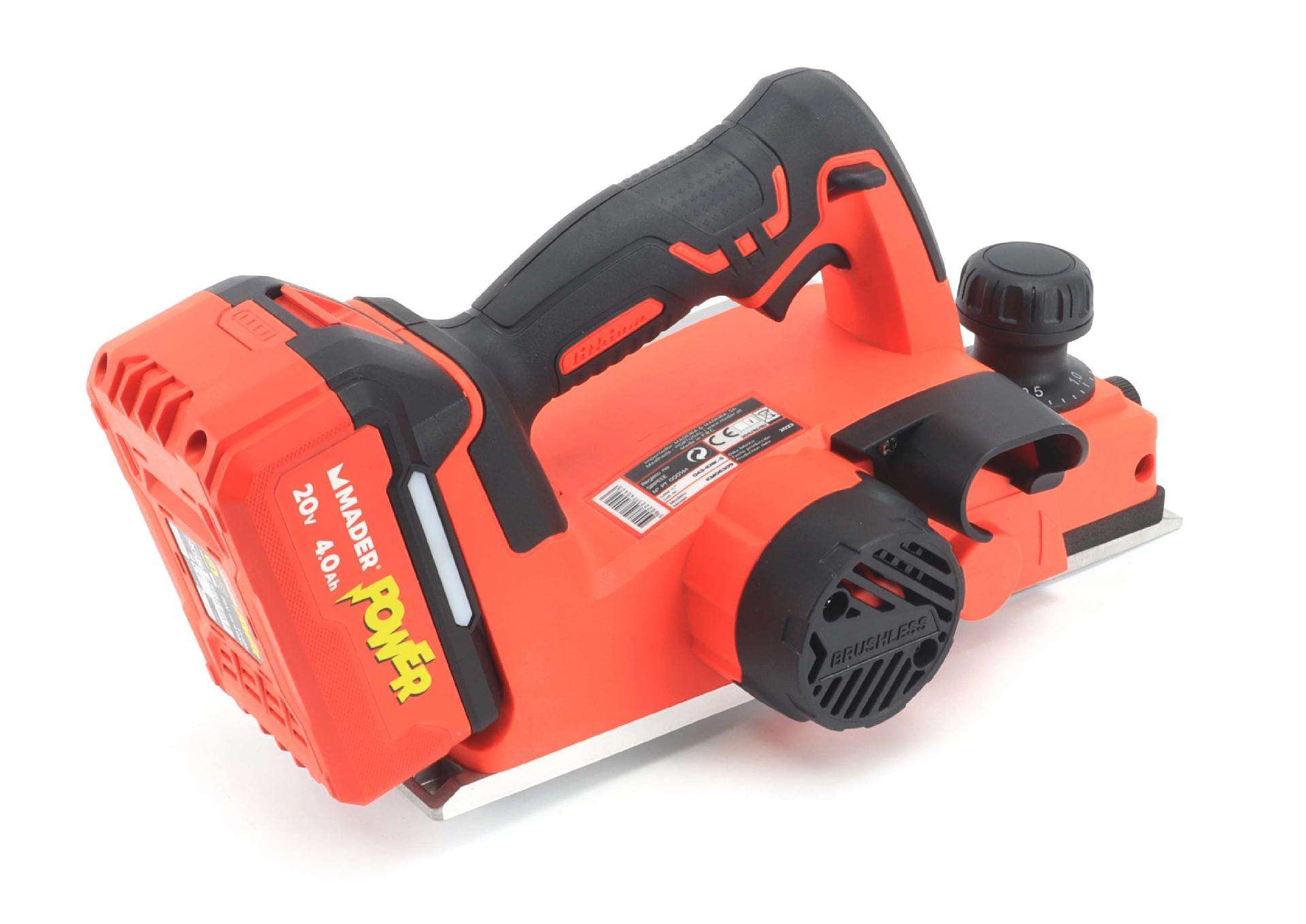 Plaina, 18/20V, 82mm - MADER POWER® refª 74042 MADER