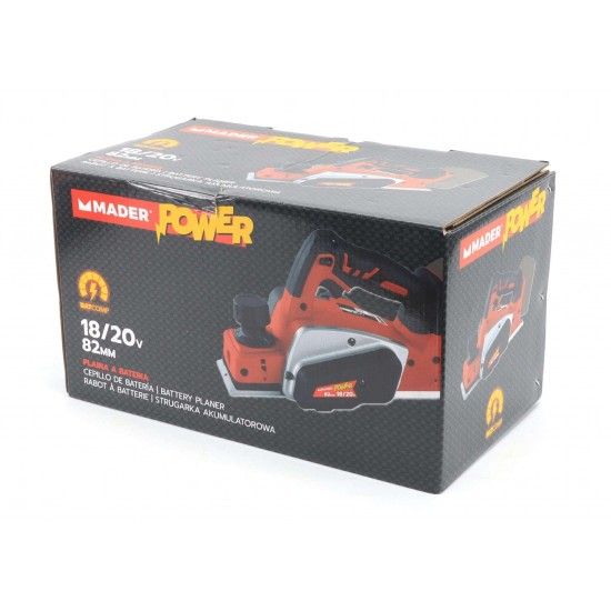 Plaina, 18/20V, 82mm - MADER POWER� ref� 74042 MADER