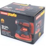 Lixadora, 18/20V, 125mm, Rotativa - MADER POWER ref 74040 MADER