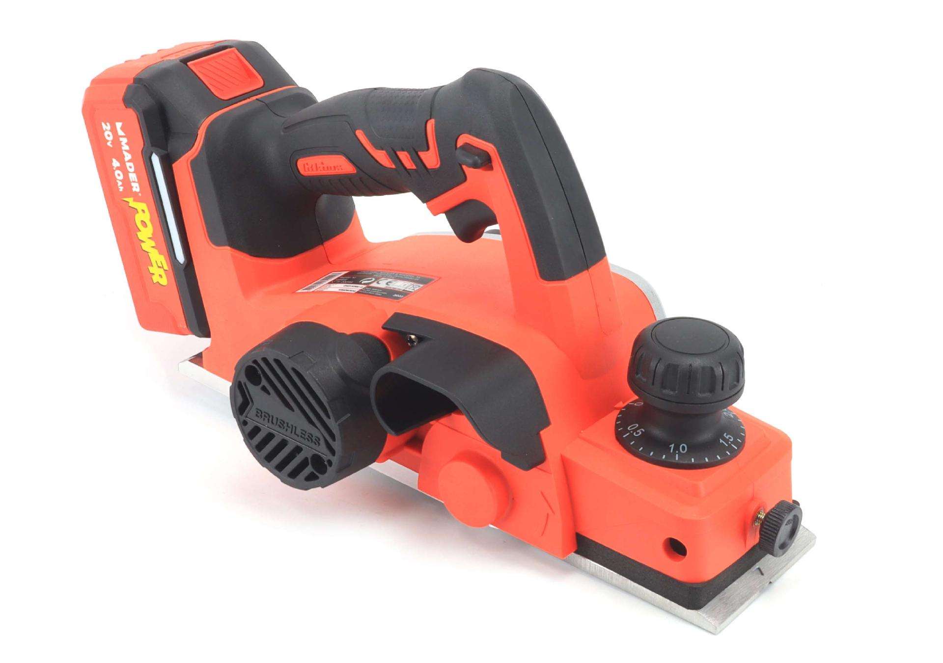 Plaina, 18/20V, 82mm - MADER POWER® refª 74042 MADER