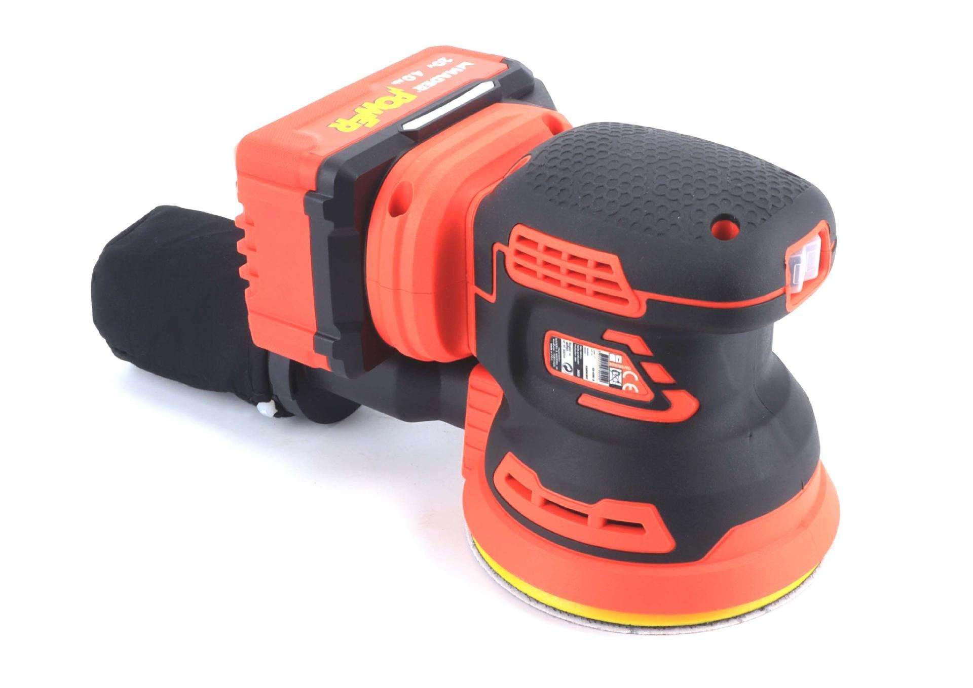 Lixadora, 18/20V, 125mm, Rotativa - MADER POWER® refª 74040 MADER