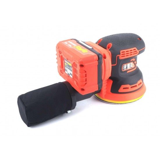 Lixadora, 18/20V, 125mm, Rotativa - MADER POWER ref 74040 MADER