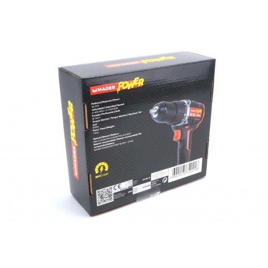 Aparafusadora de Impacto, 18/20V, 13mm - MADER POWER� ref� 74021 MADER