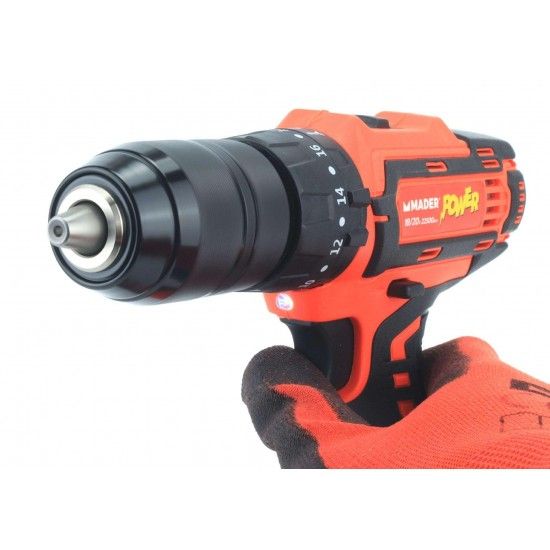 Aparafusadora de Impacto, 18/20V, 13mm - MADER POWER® refª 74020 MADER Aparafusadora de Impacto, 18/20V, 13mm - MADER POWER® refª 74020 MADER