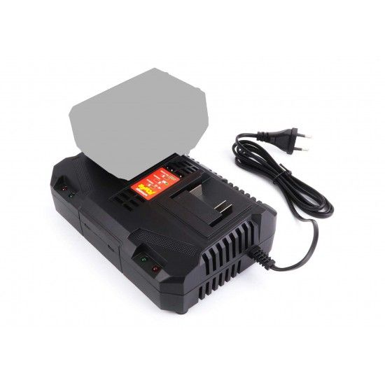 Carregador para Bateria, Duplo, 20V, 2.5A - MADER POWER® refª 74013 MADER Carregador para Bateria, Duplo, 20V, 2.5A - MADER POWER® refª 74013 MADER