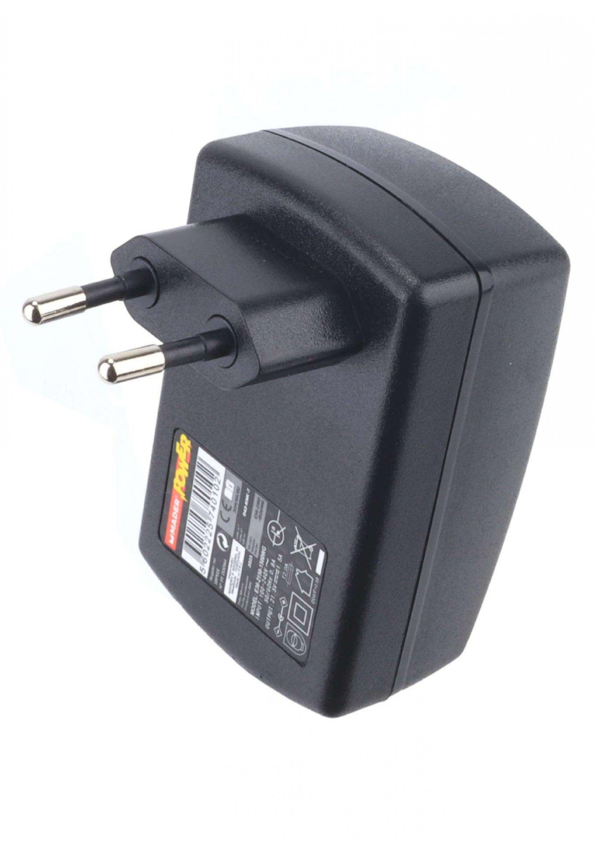 Carregador para Bateria, 21V, 1.5A - MADER POWER® refª 74010 MADER