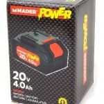 Bateria, 20V, 4.0Ah - MADER POWER ref 74008 MADER