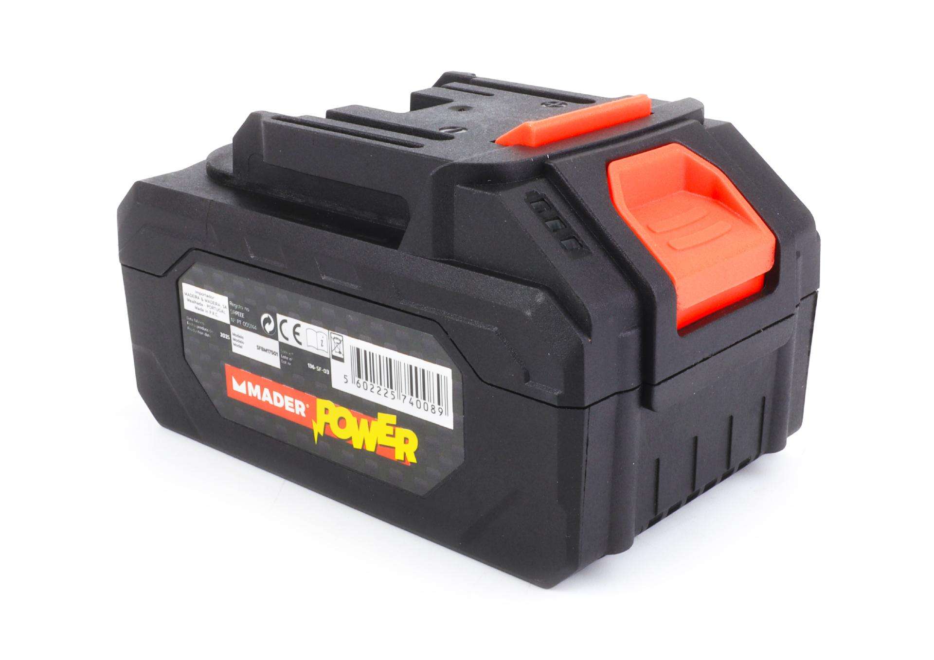 Bateria, 20V, 4.0Ah - MADER POWER® refª 74008 MADER