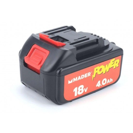 Bateria, 18V, 4.0Ah - MADER POWER® refª 74001 MADER Bateria, 18V, 4.0Ah - MADER POWER® refª 74001 MADER