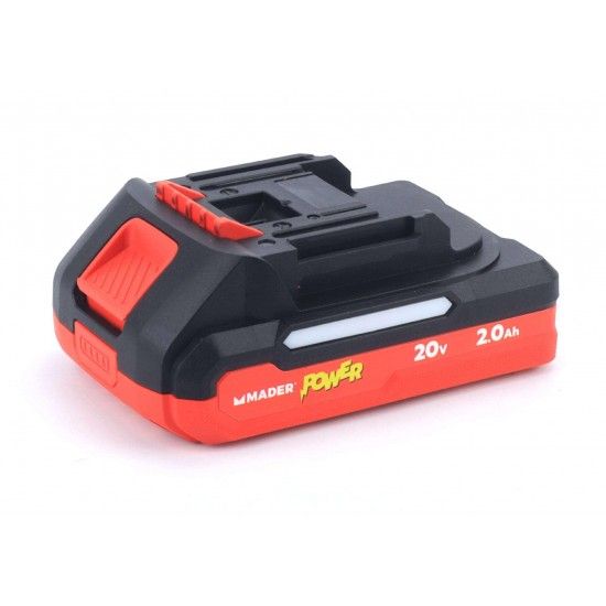 Bateria, 20V, 2.0Ah - MADER POWER® refª 74002 MADER Bateria, 20V, 2.0Ah - MADER POWER® refª 74002 MADER