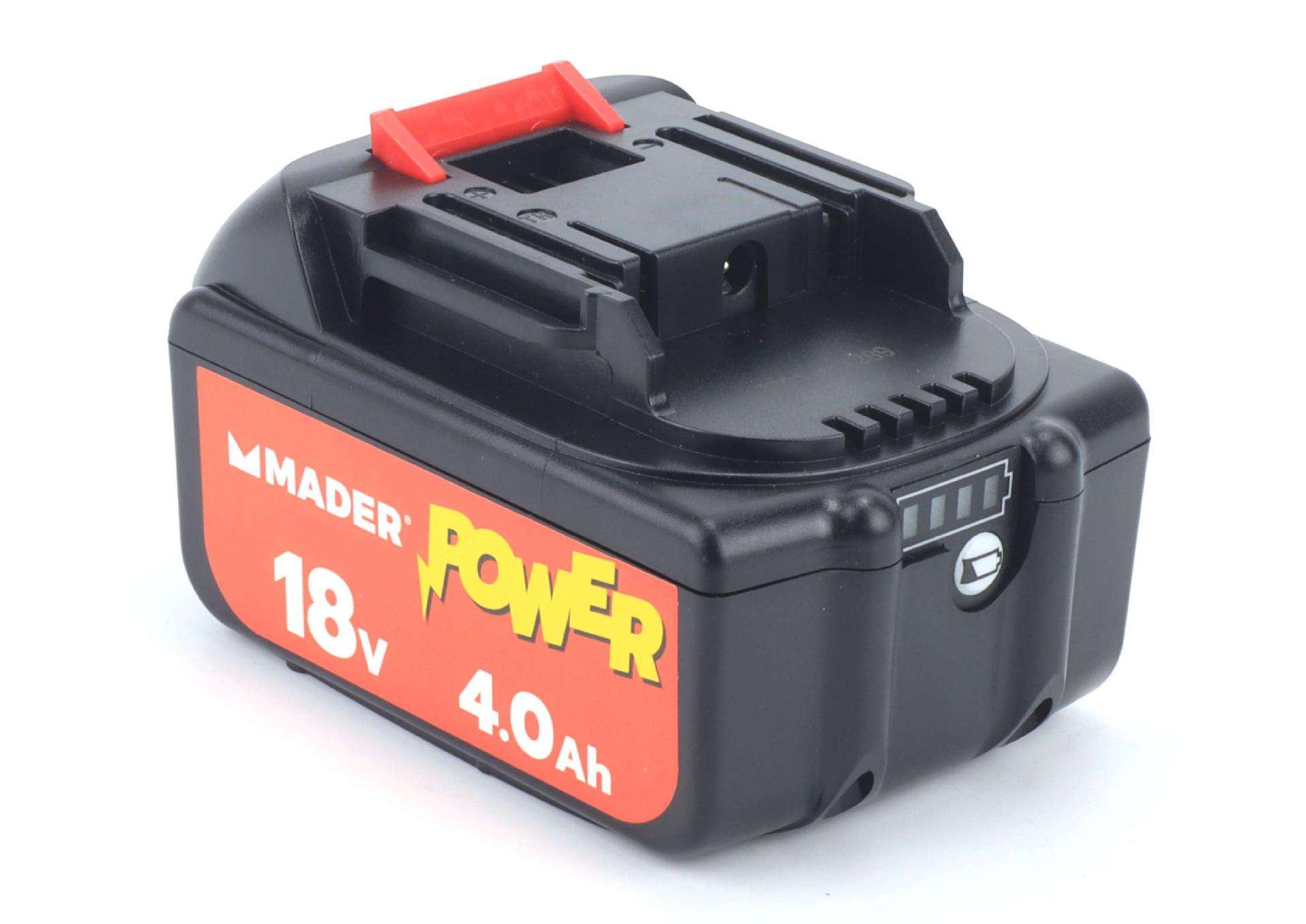 Bateria, 18V, 4.0Ah - MADER POWER® refª 74001 MADER
