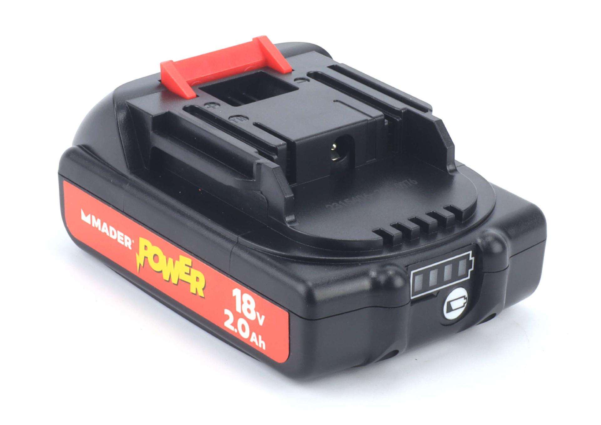 Bateria, 18V, 2.0Ah - MADER POWER® refª 74000 MADER