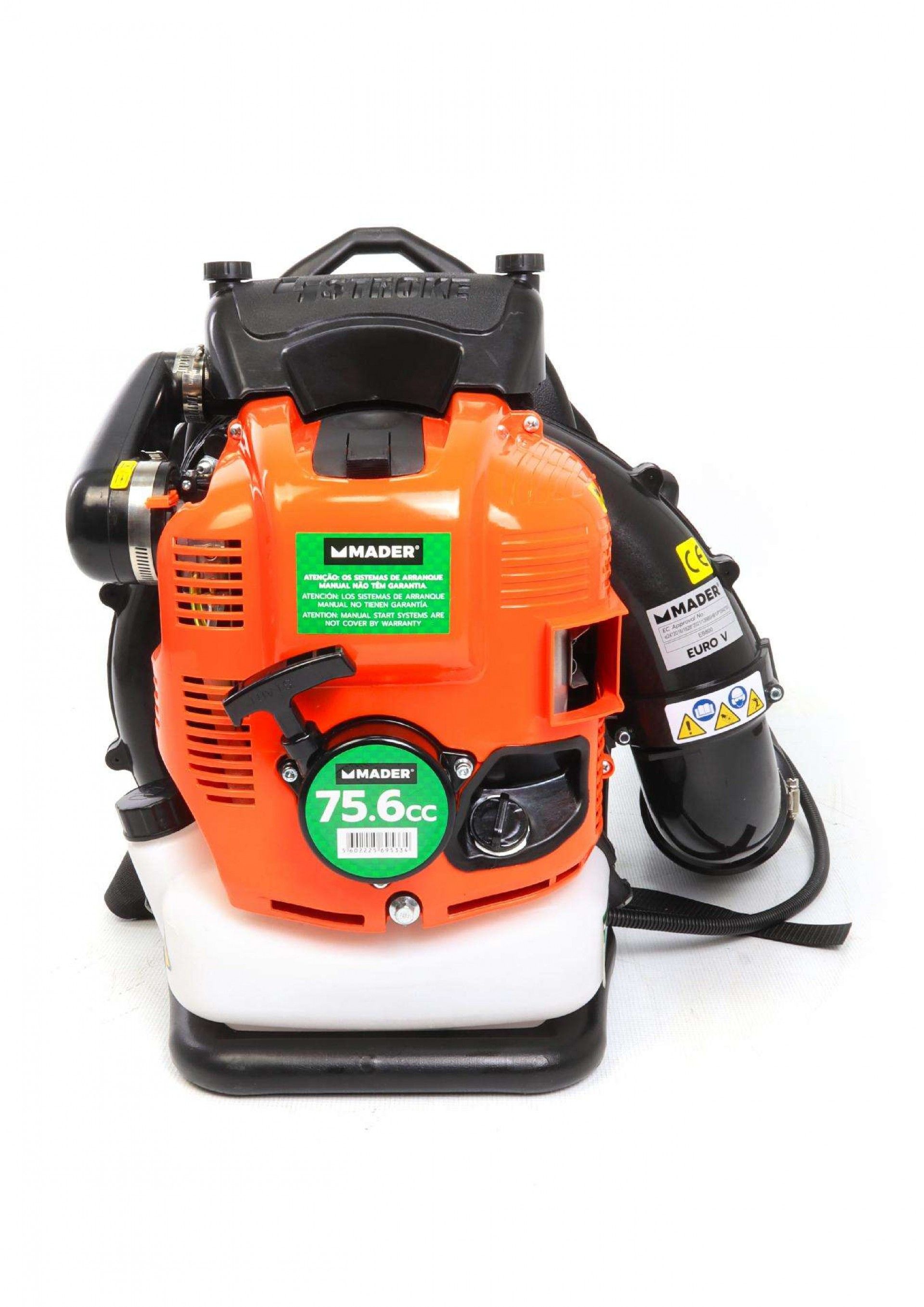 Soprador, 75.6cc, com Mochila refª 69533 MADER