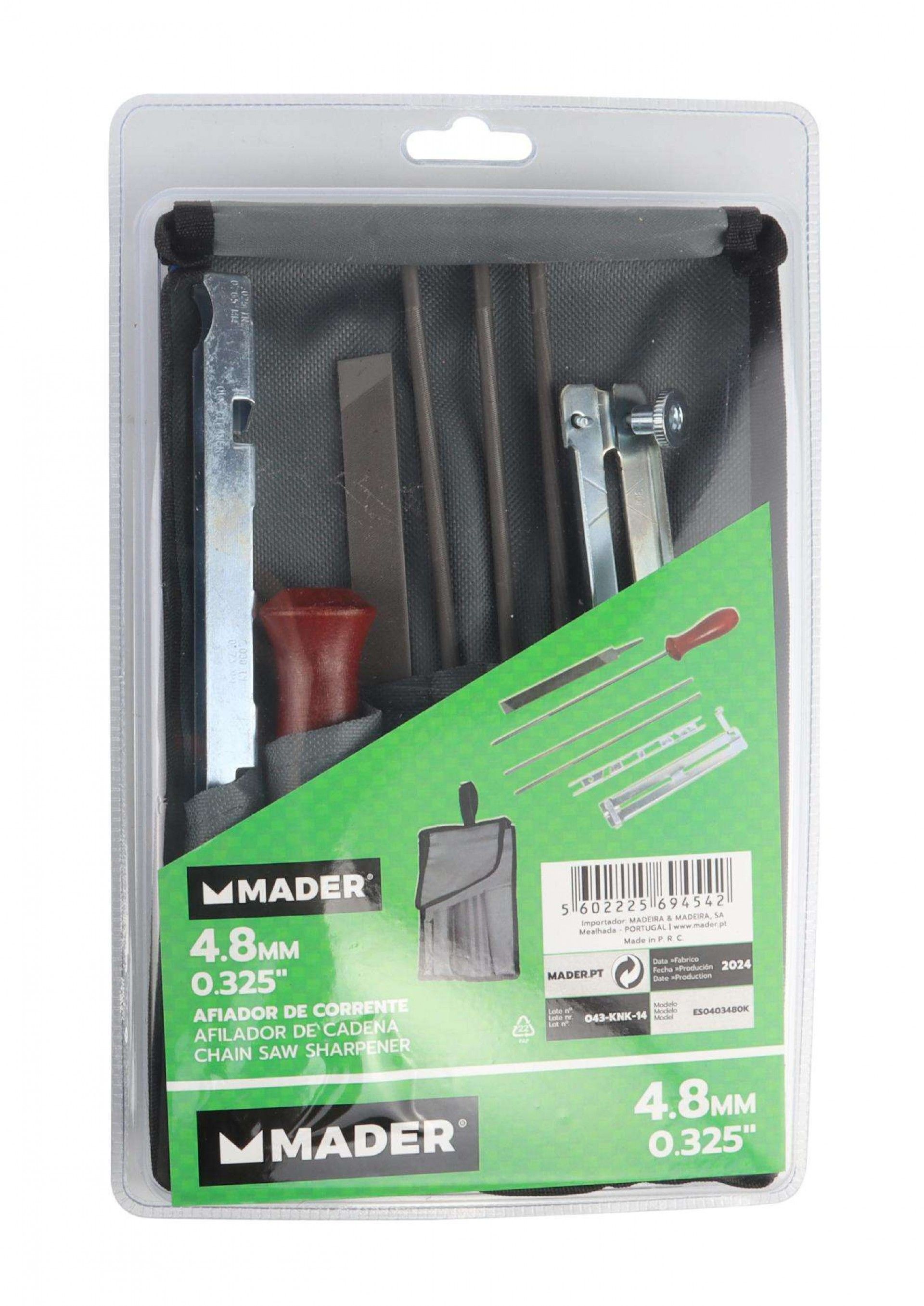 Afiador Corrente, 4.8mm, 0.325 refª 69454 MADER