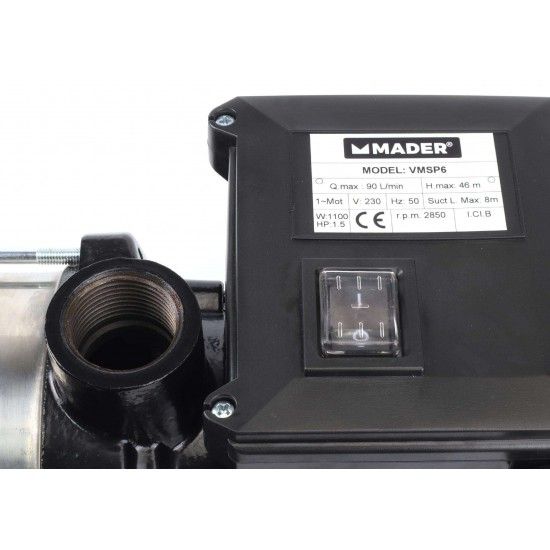 Eletrobomba Multicelular, 110W, 90L/min ref 69067 MADER