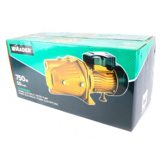 Eletrobomba, 750W, 50L/min refª 69065 MADER Eletrobomba, 750W, 50L/min refª 69065 MADER