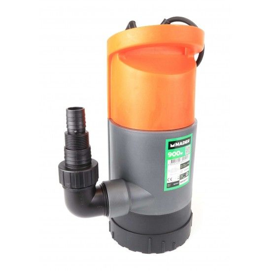 Bomba Submersvel, guas Sujas, 900W, 14000 L/h ref 69042 MADER