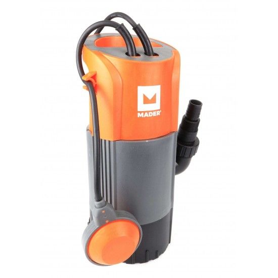 Bomba Submersvel, guas Sujas, 900W, 14000 L/h ref 69042 MADER