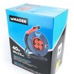 Extenso Eltrica, com Enrolador, com Tampa, 40m, 3G2,5mm- MADERHome Tools ref 68602 MADER