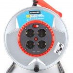Extenso Eltrica, com Enrolador Metal, com Tampa, 40m, 3G2,5mm- MADERHome Tools ref 68603 MADER