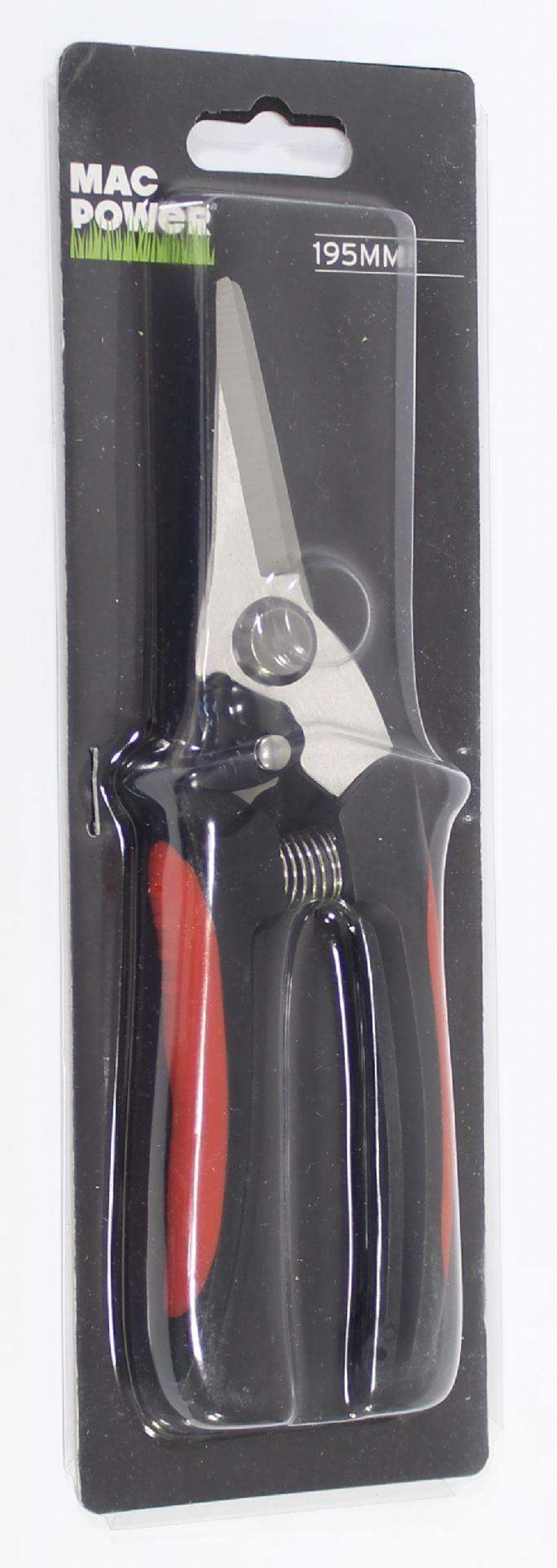 Tesoura para Vindima/Flores, 195mm refª 67701 MAC POWER