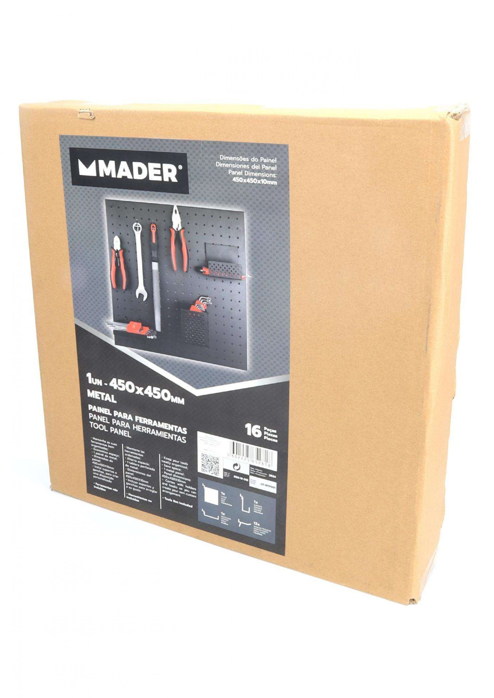 Painel para Ferramenta, 45x45cm refª 65281 MADER