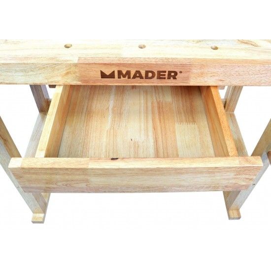 Mesa de Carpinteiro 152x62x85cm refª 65278 Mader Mesa de Carpinteiro 152x62x85cm refª 65278 Mader