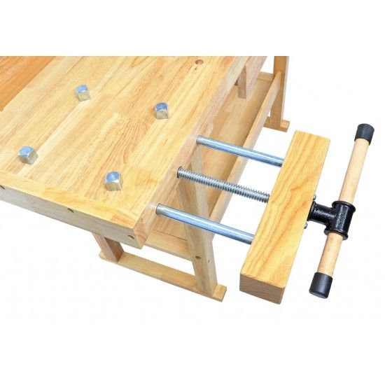 Mesa de Carpinteiro 152x62x85cm refª 65278 Mader Mesa de Carpinteiro 152x62x85cm refª 65278 Mader