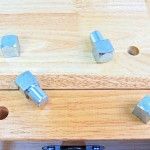 Mesa de Carpinteiro 126x62x84cm ref 65277 Mader